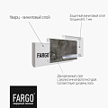 Кварцевый плинтус Fargo 68S455 Агат Маренго Кварцевый плинтус Fargo 68S455 Агат Маренго